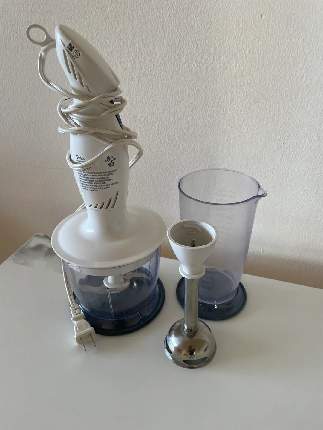Oster Immersion Blender with Attachments thumbnail