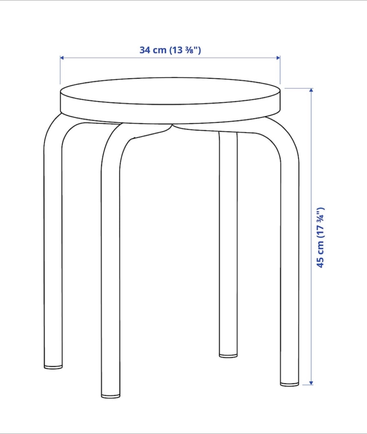 Ikea Domsten Stool/Table - photo 5