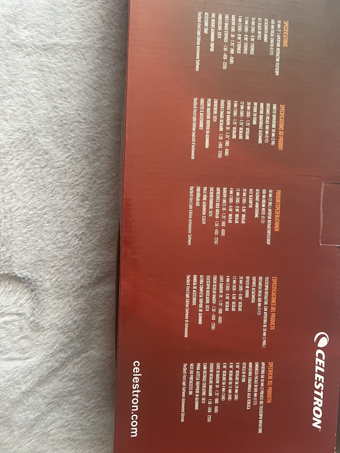 Celestron PowerSeeker 50AZ Telescope - New in Box - photo 2