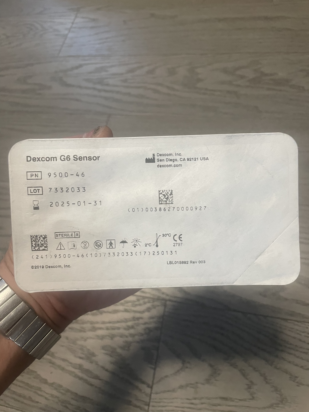 Dexcom G6 Continuous Glucose Monitoring (CGM) Sensors - photo 3