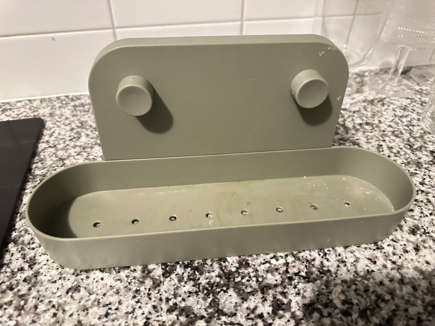 IKEA ÖBNAS Wall Shelf - Gray-Green