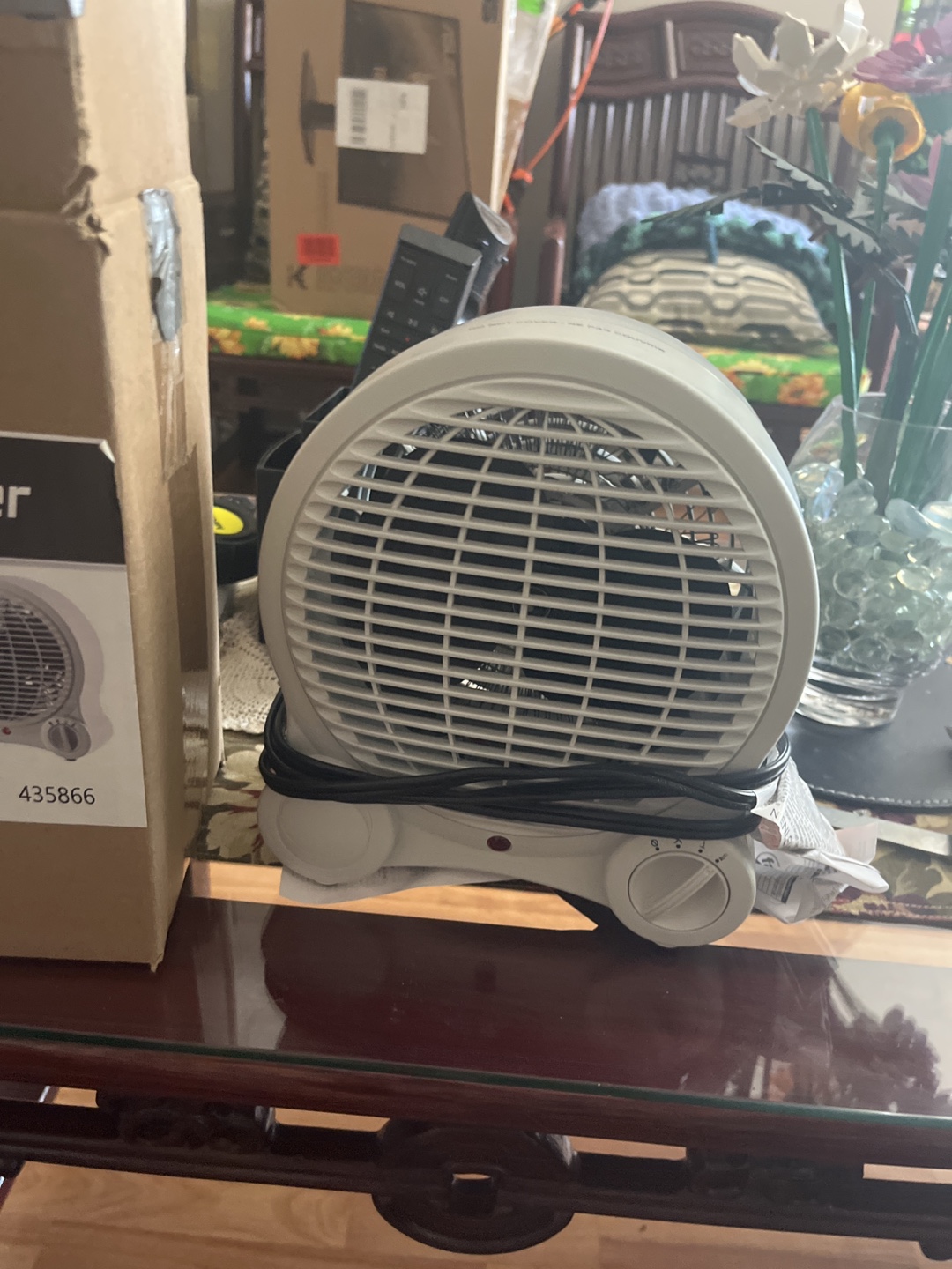 Compact Fan Heater - 3 Heat Settings - Safety Features - photo 2