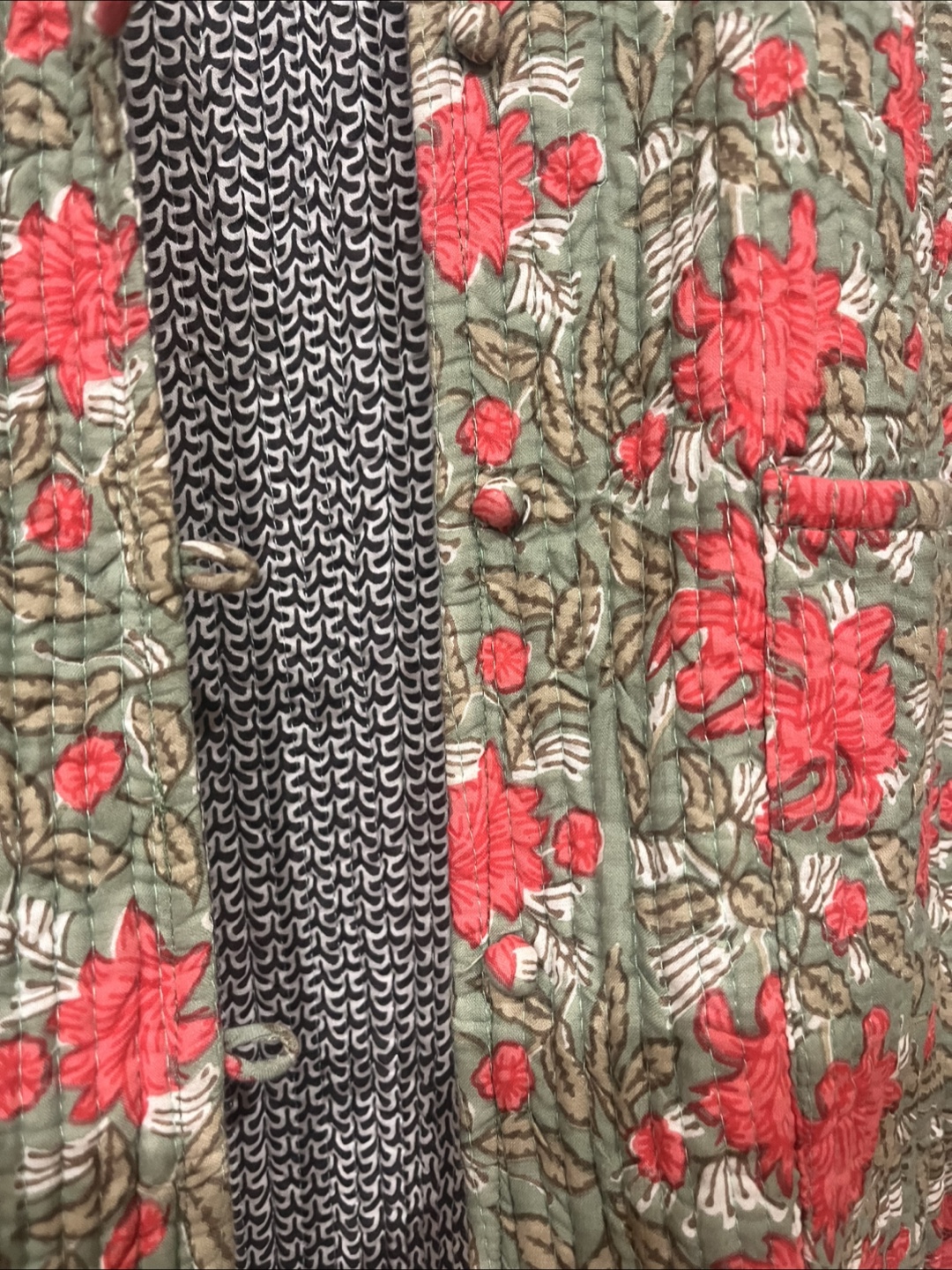 Floral Kantha Quilted Jacket - photo 2