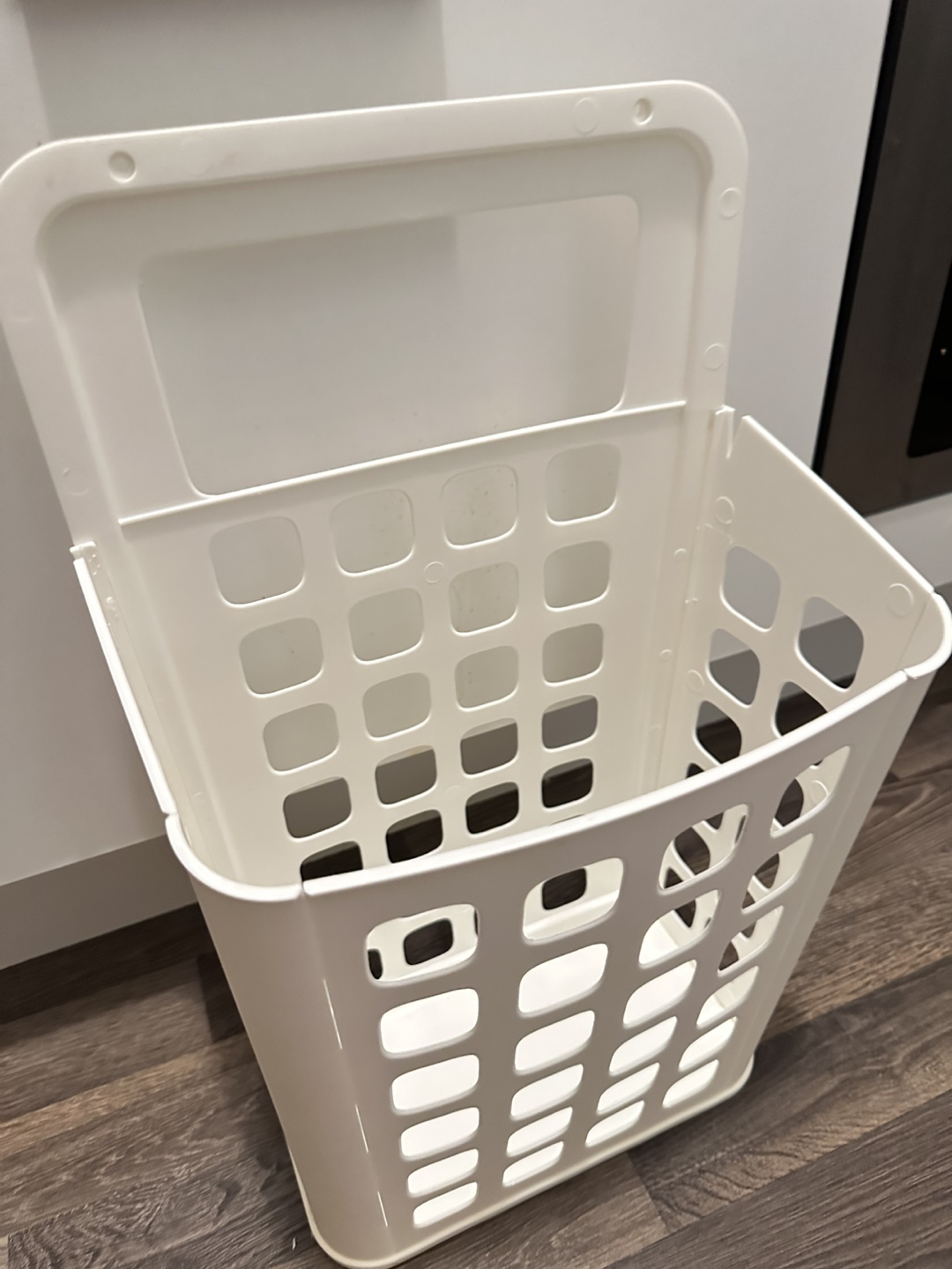 White Plastic Basket