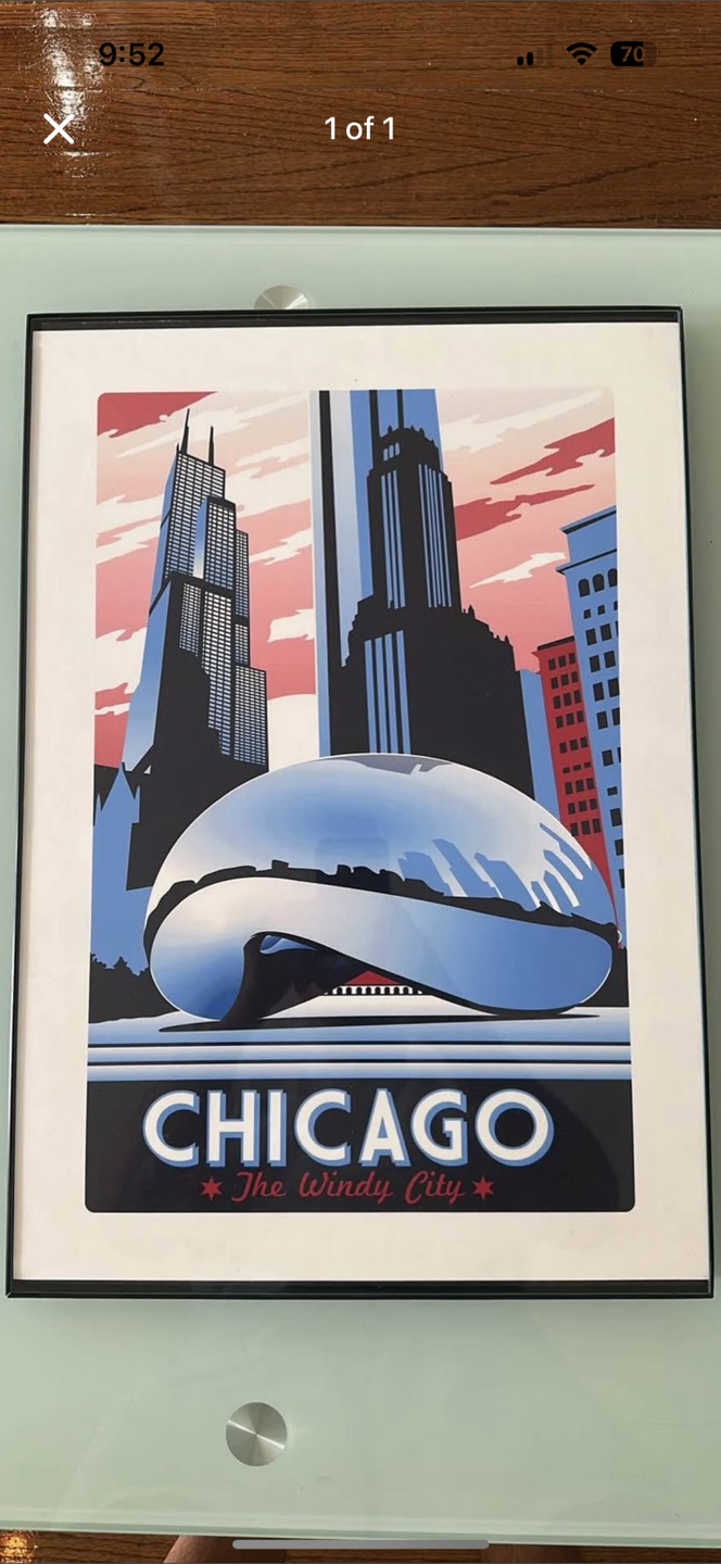 Chicago Skyline Art Print - The Windy City