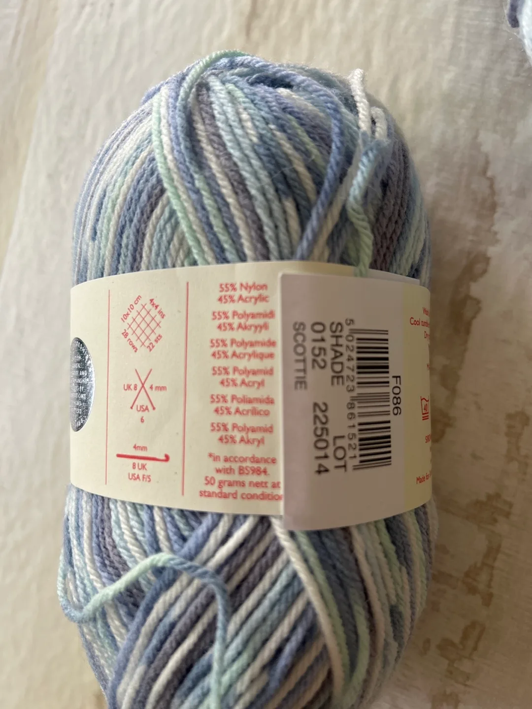 Four Balls of Sirdar Snuggly Crofter Double Knitting Yarn image indicator(3)
