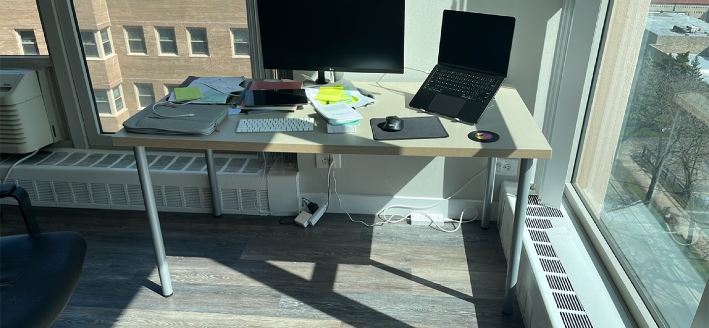 Modern Minimalist Computer Desk - photo 2