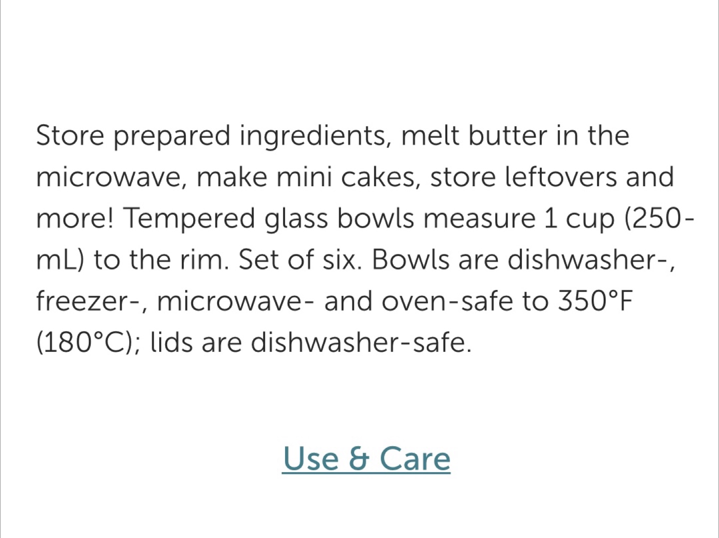 Pampered Chef 1-Cup Prep Bowl Set - photo 3