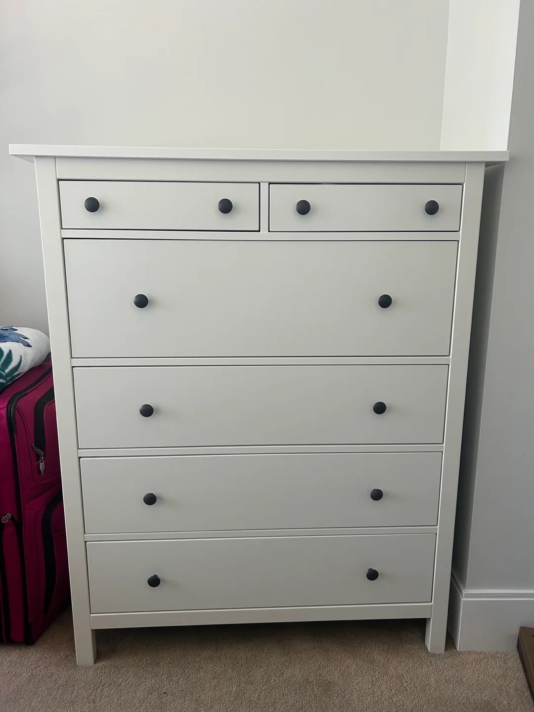 HEMNES 6-drawer chest - white thumbnail