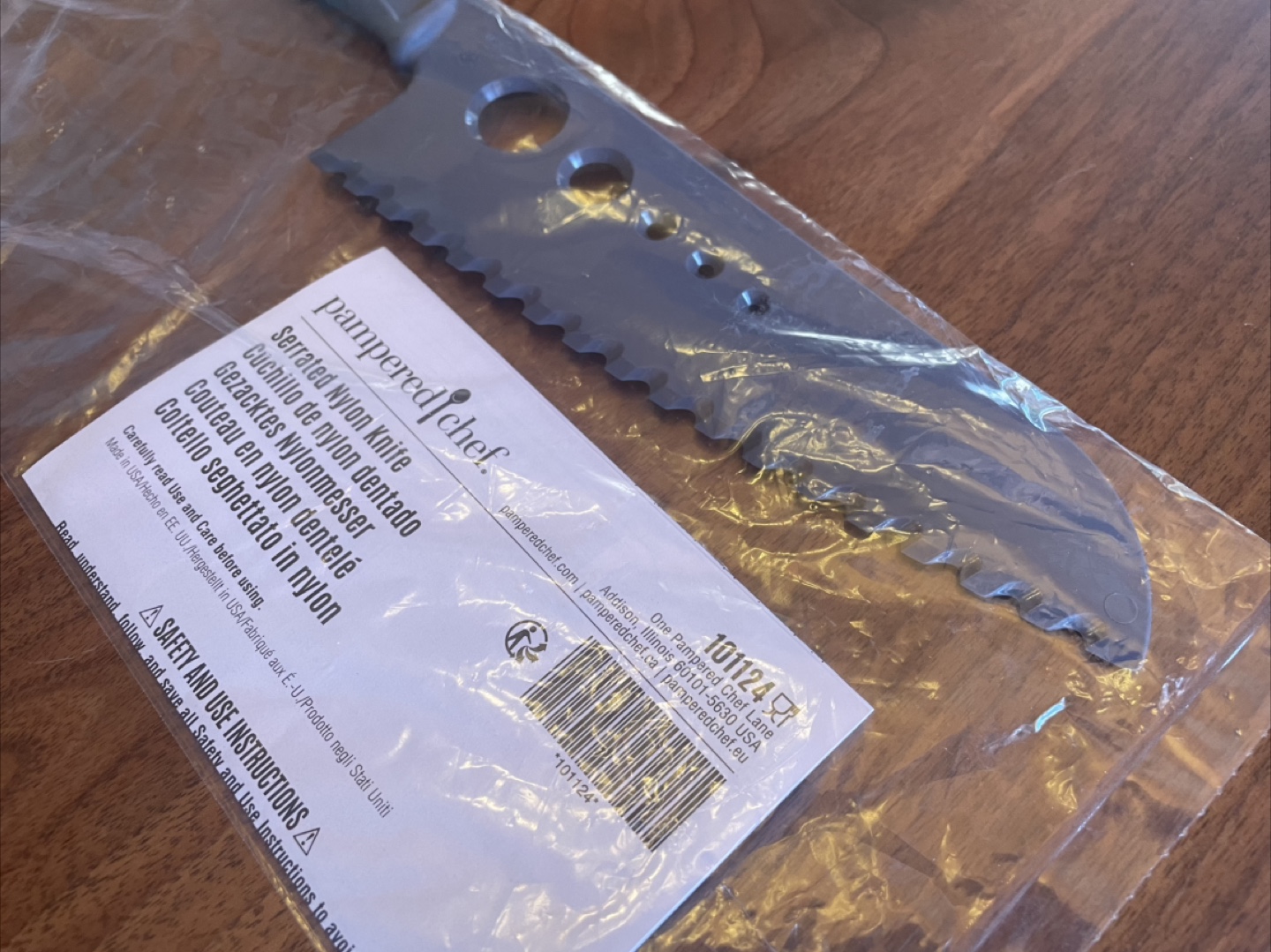 Pampered Chef Serrated Nylon Knife - photo 3