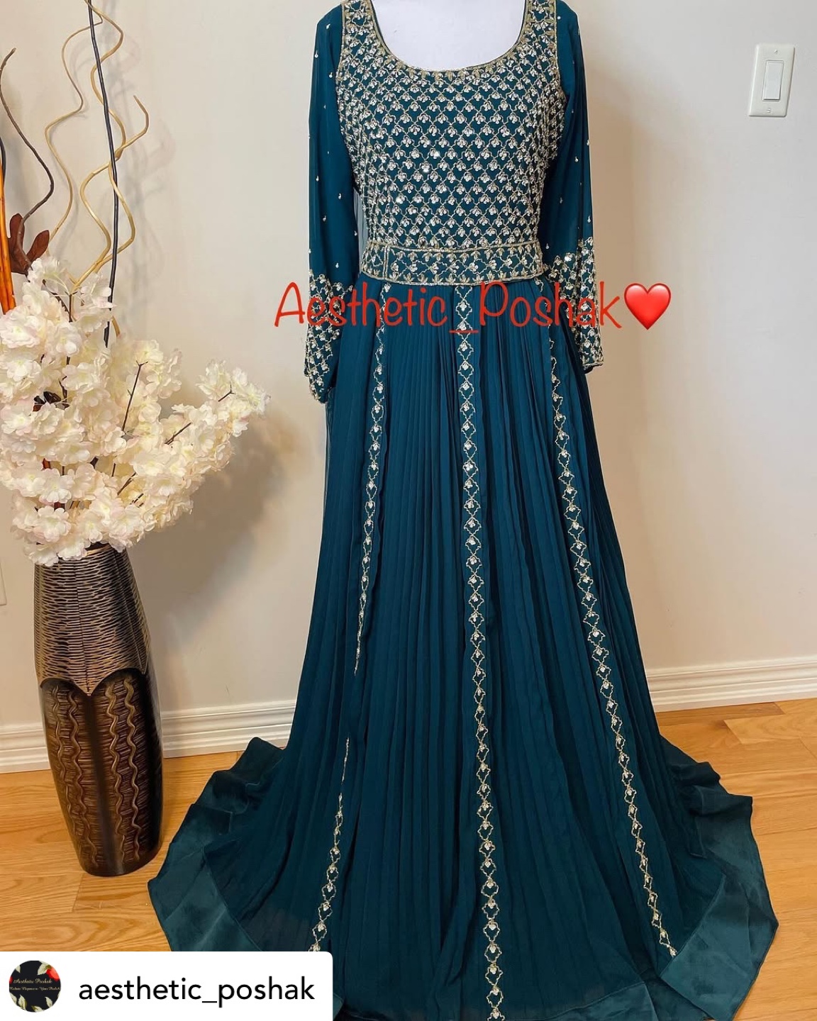 Gorgeous Embroidered Dress