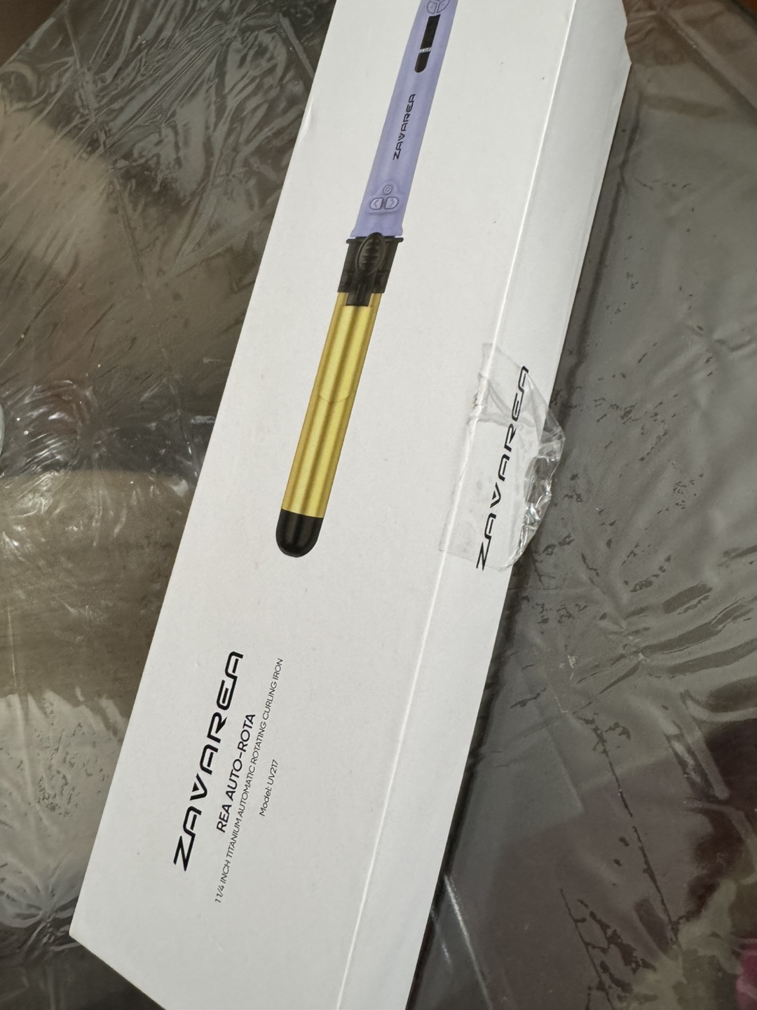 Zavarea 1 1/4 inch Titanium Auto Rotating Curling Iron