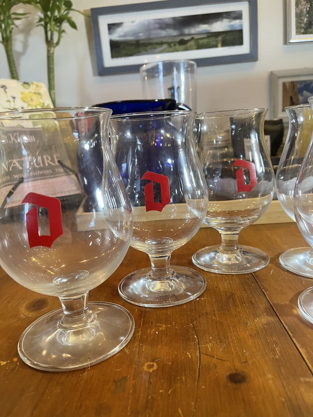 Set of 6 Duvel Beer Glasses
