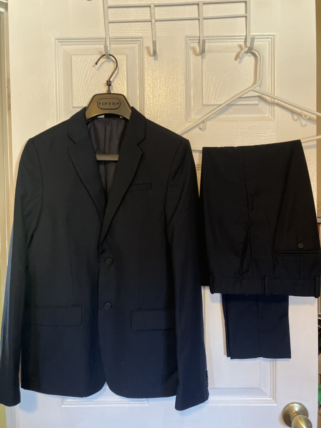 Navy Blue Suit H&M
