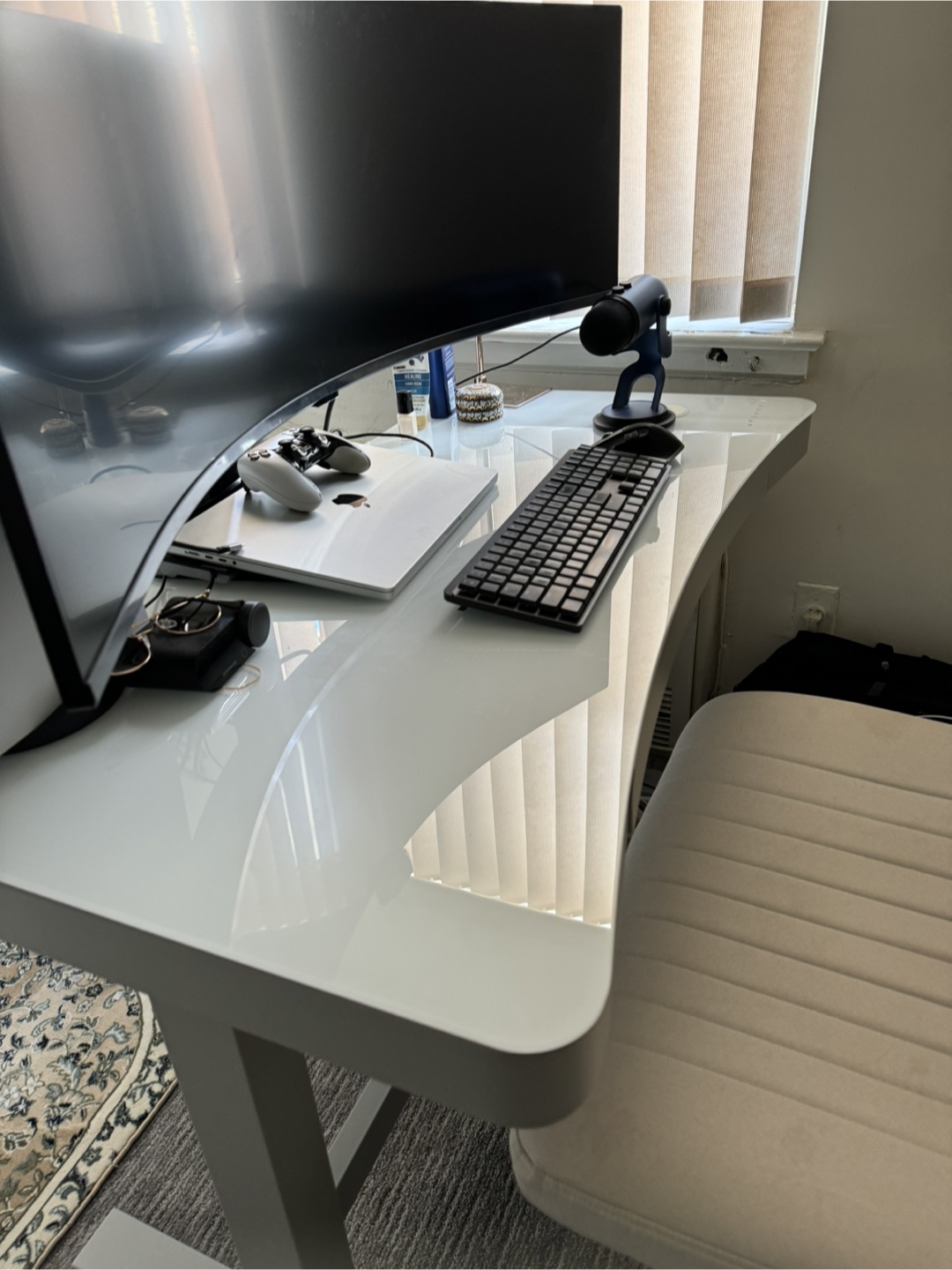 Electric Standing Desk with Wireless Charging - photo 4
