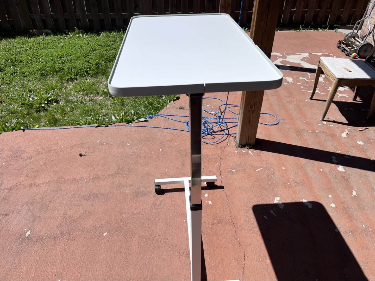Overbed Table with Wheels - photo 3