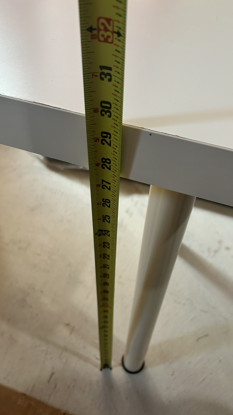 Ikea White Small Desk/Table - photo 2