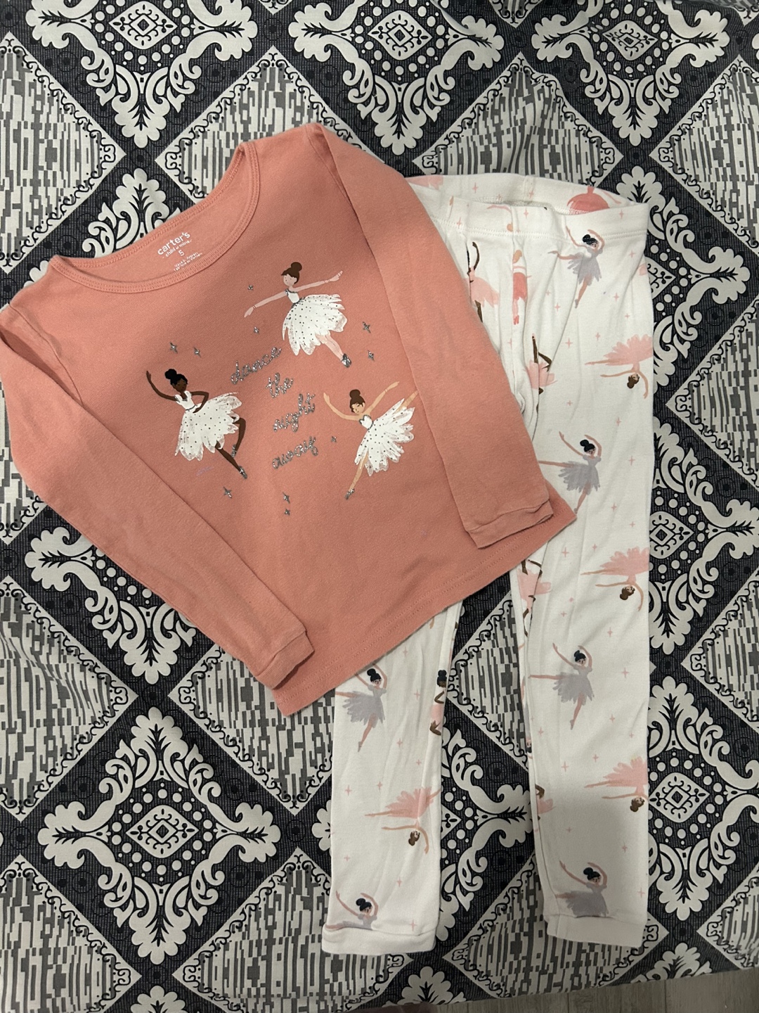 💚 Girls' Size 5 Ballet Pajamas #Freecycle 💚