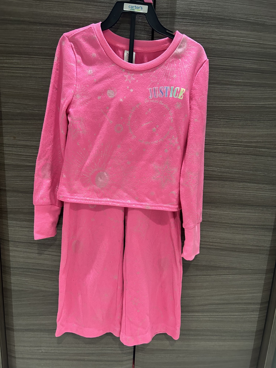 Girl Pink Pajama set  # Freecycle 💚 - photo 4