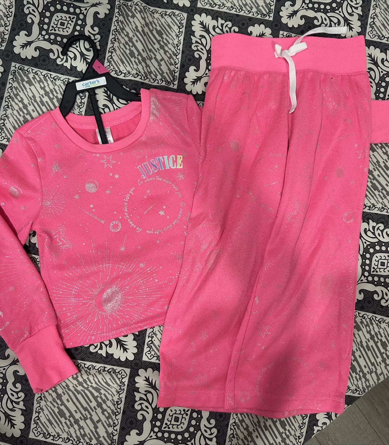 Girl Pink Pajama set  # Freecycle 💚