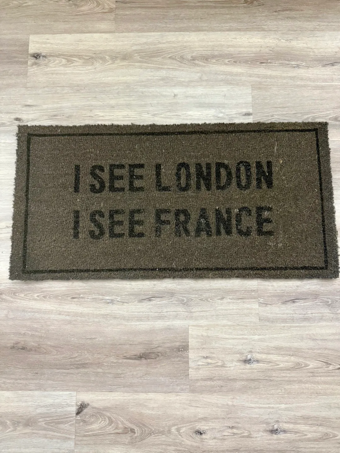 Urban Barn Doormat - I See London, I See France thumbnail