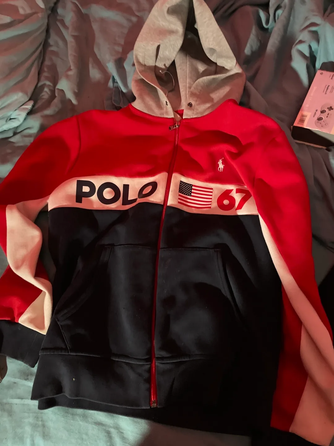 Polo Ralph Lauren Zip-Up Hoodie Jacket thumbnail