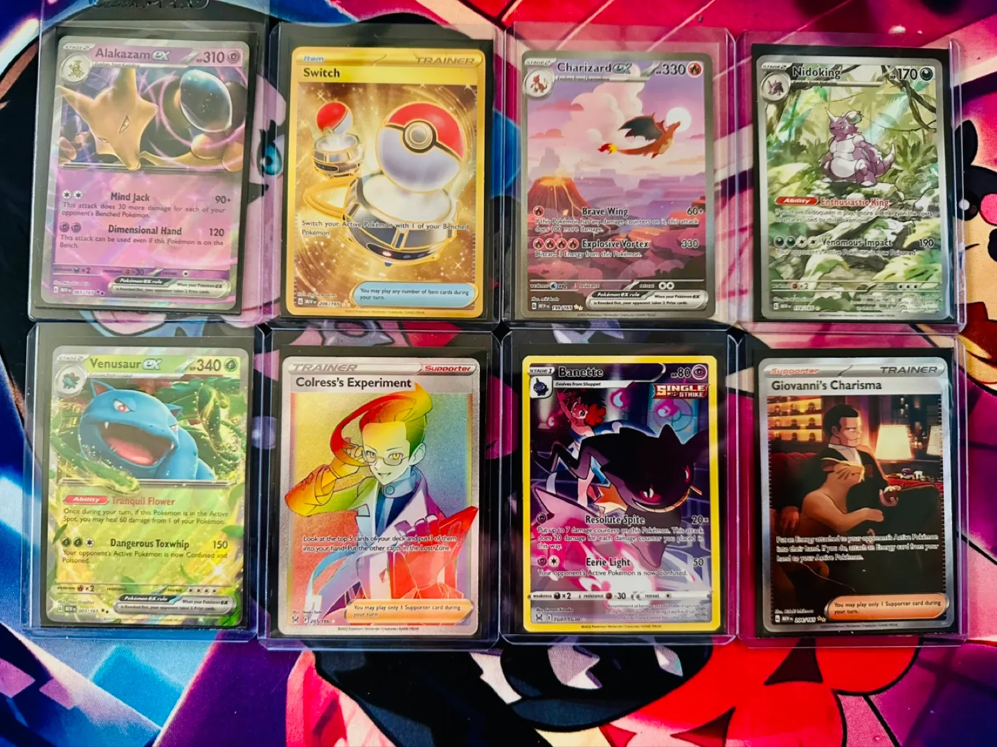 Pokemon Card Lot - Banette, Nidoking, Venusaur, and More! image indicator(8)
