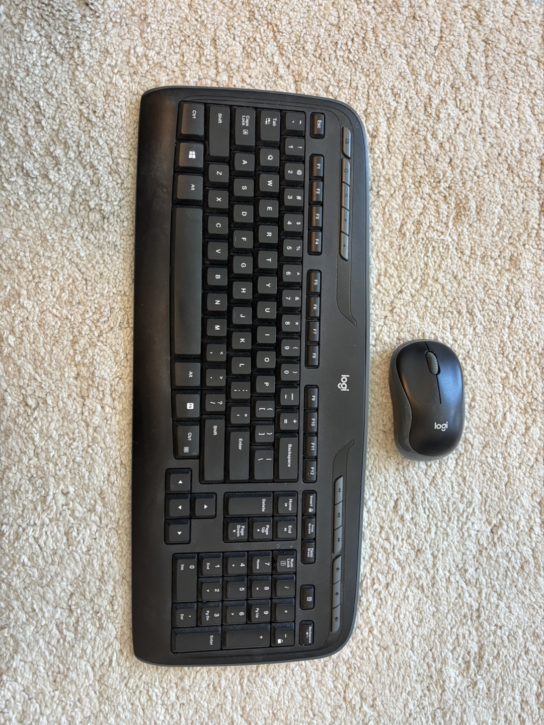 Logitech Wireless Keyboard and Mouse Combo