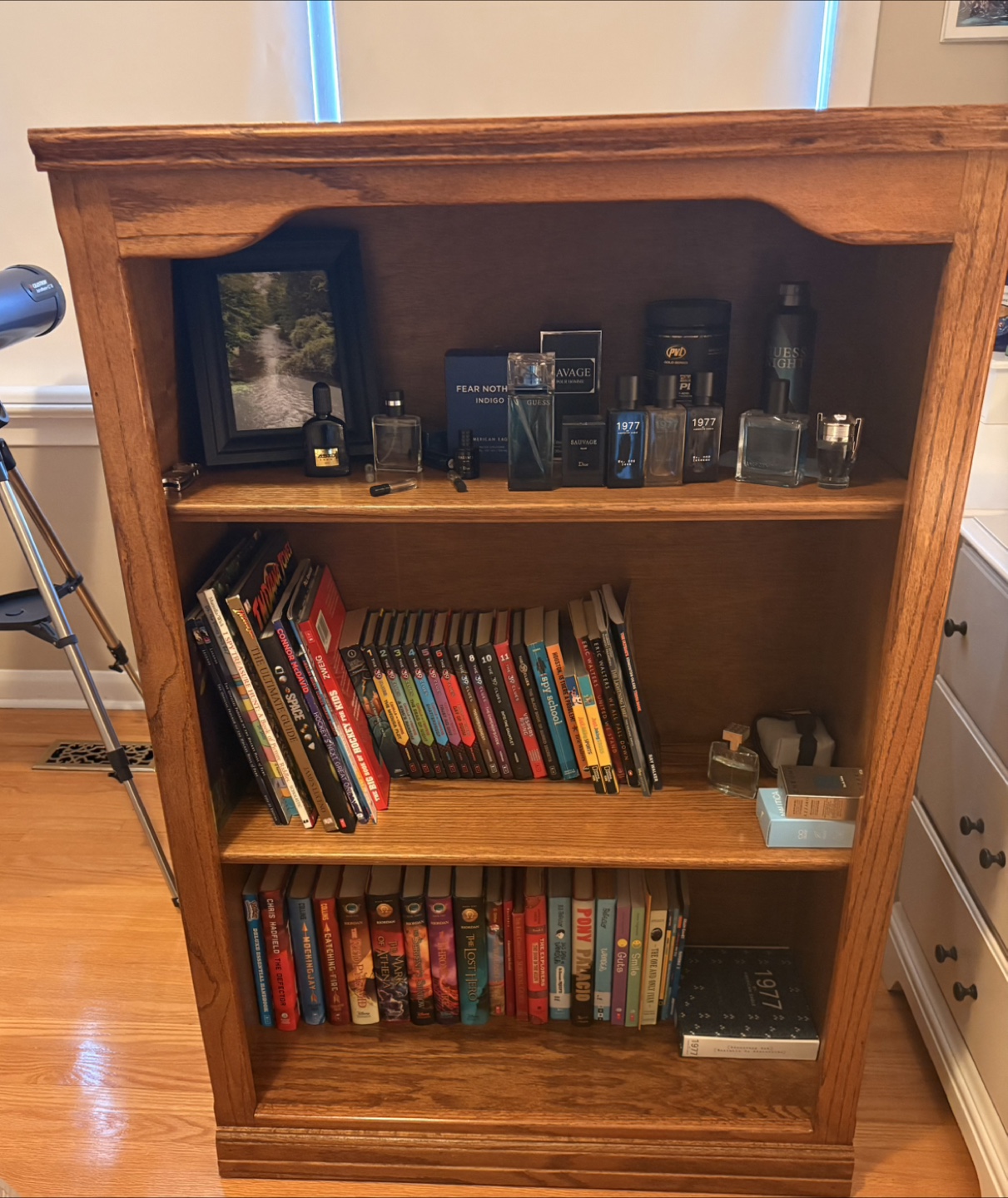 Solid Oak Bookcase