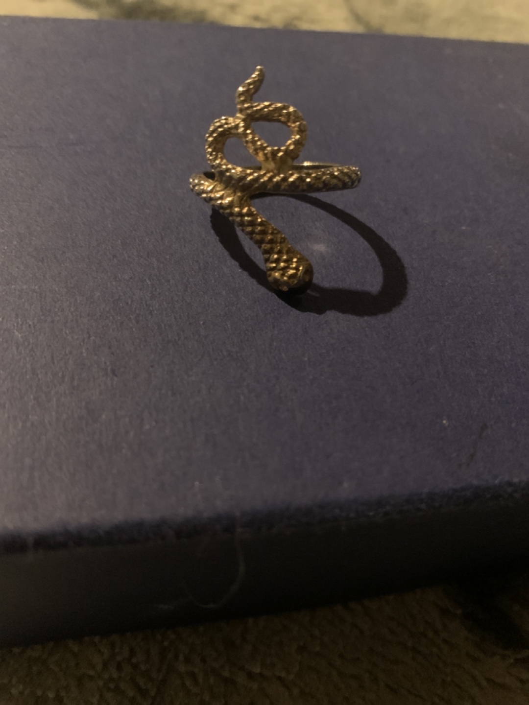 Gold Snake Ring