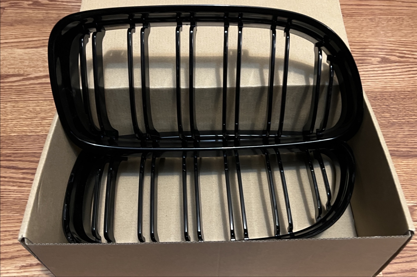 BMW E90 Gloss Black Kidney Grilles
