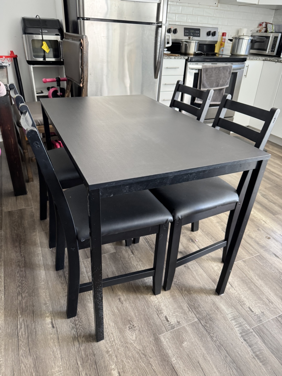Dining table with 4 chairs - photo 3