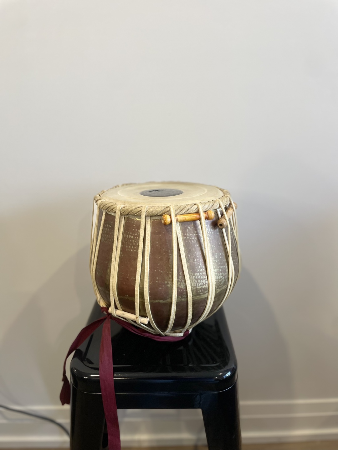 Vintage Copper Tabla Drum - photo 2