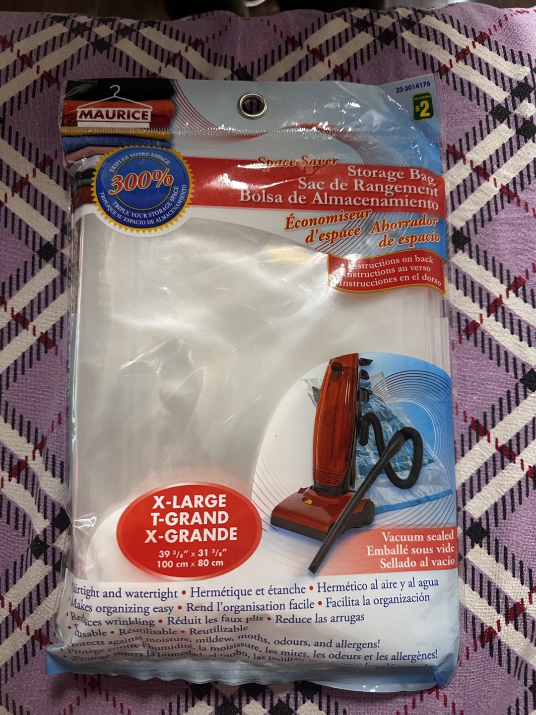 Maurice Space Saver Vacuum Storage Bags (Large and X-Large) - photo 2