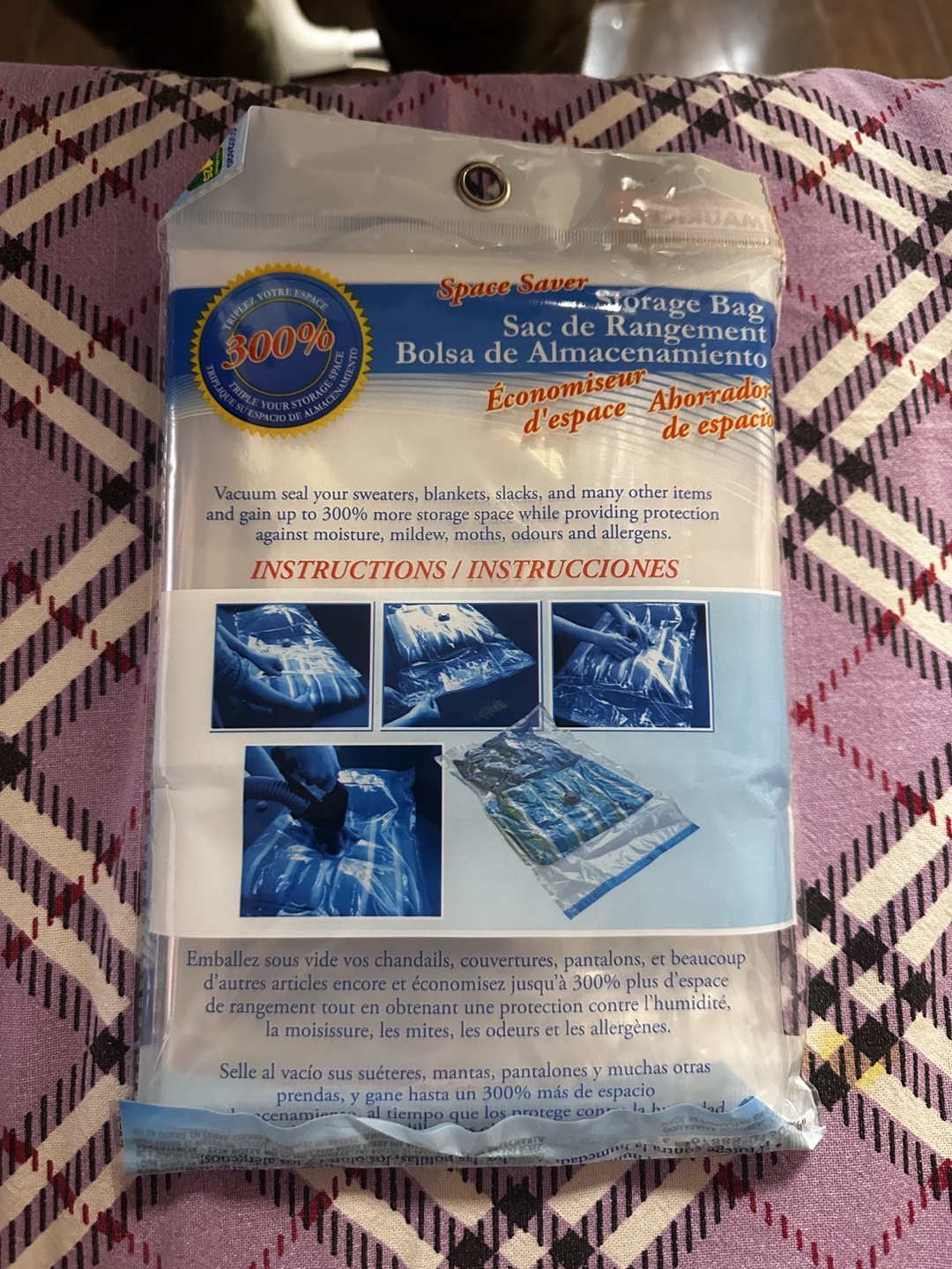 Maurice Space Saver Vacuum Storage Bags (Large and X-Large) - photo 4