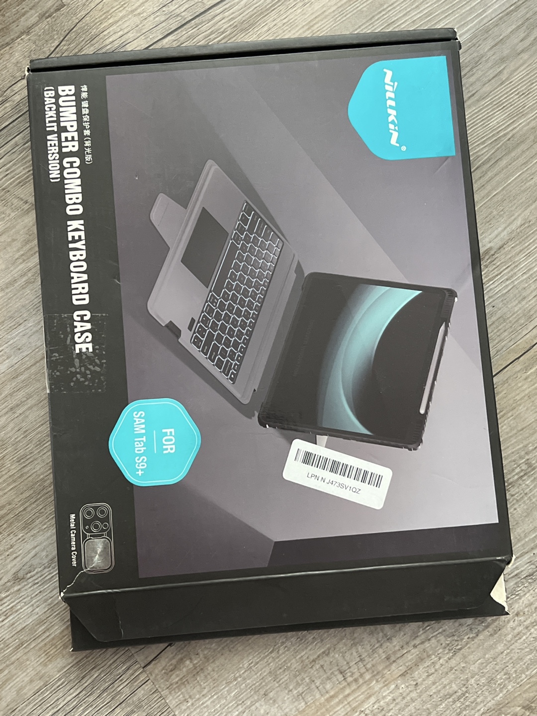 Nillkin Bumper Combo Keyboard Case for Samsung Galaxy Tab S9+