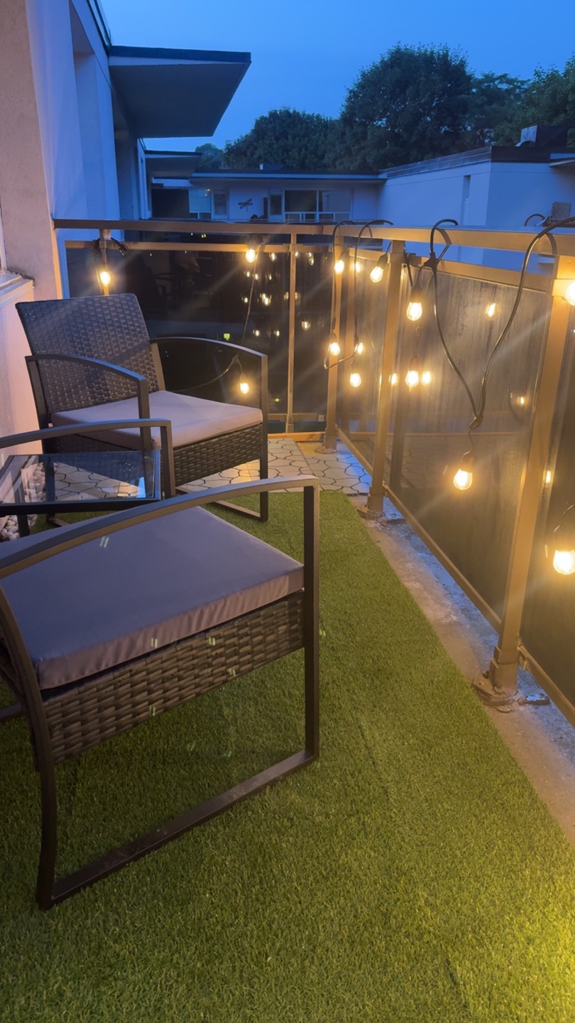 IKEA Artificial Grass Tiles - patio/balcony