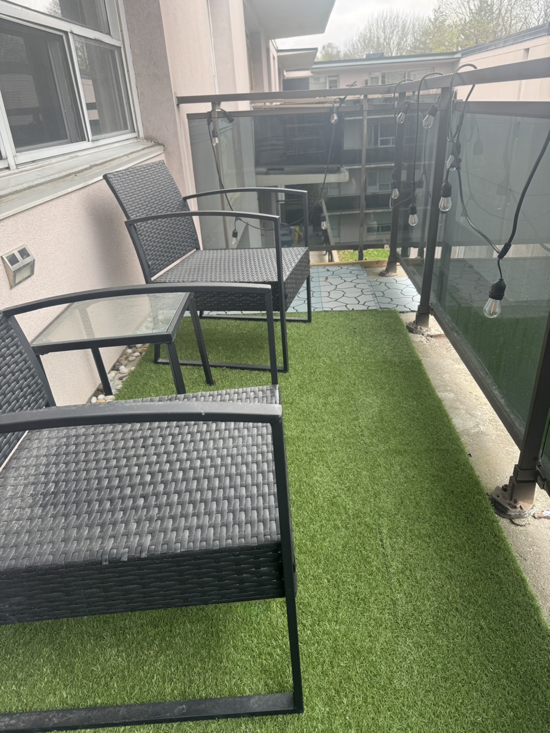 IKEA Artificial Grass Tiles - patio/balcony - photo 2