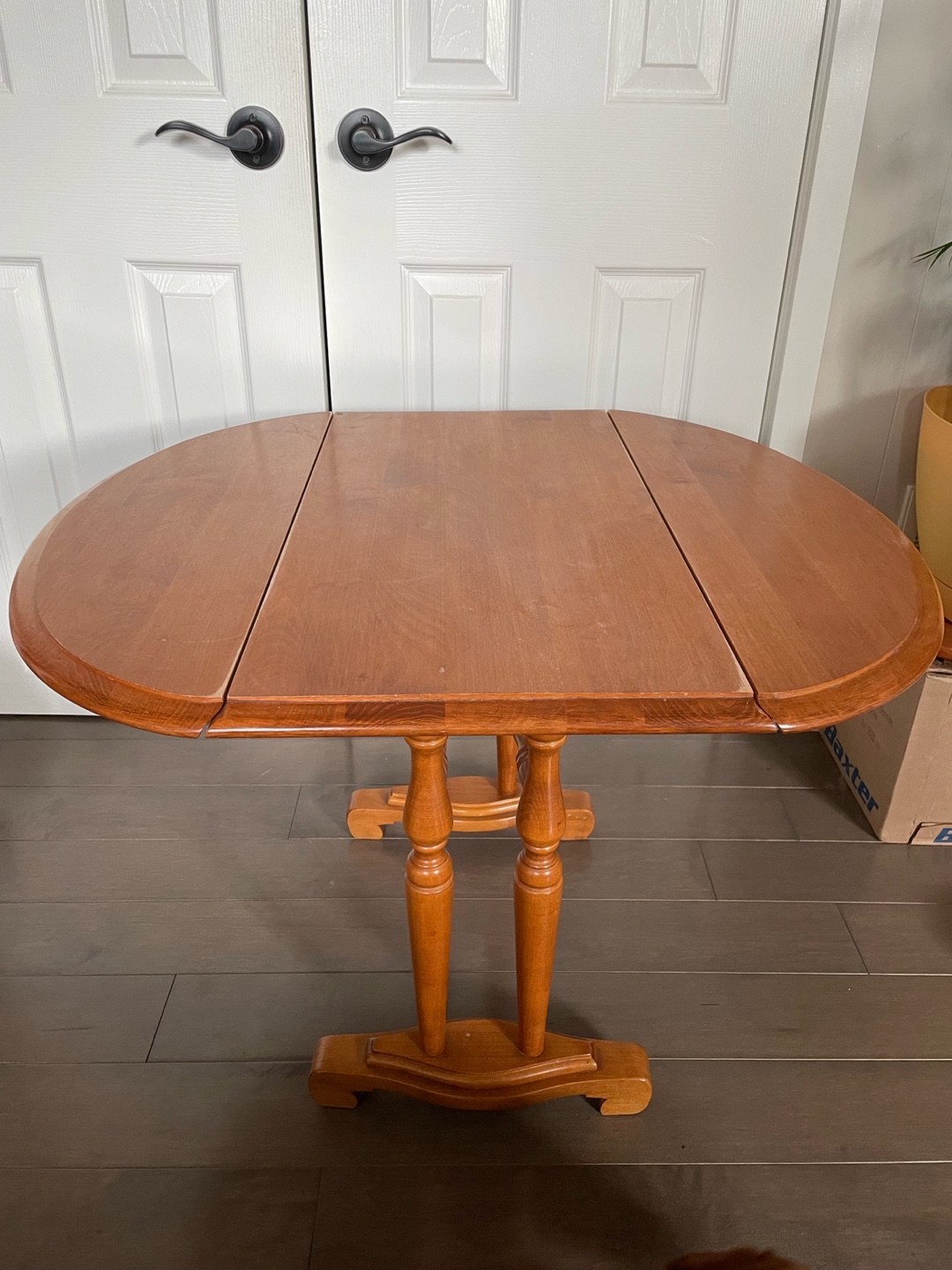 Vintage Wooden Drop-Leaf Table