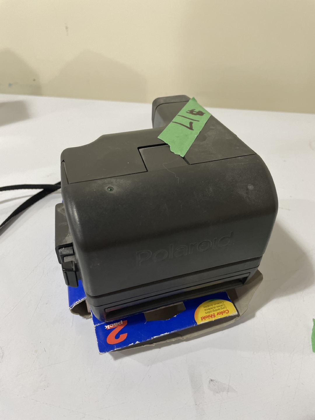 Vintage Polaroid 600 Instant Camera with Film
