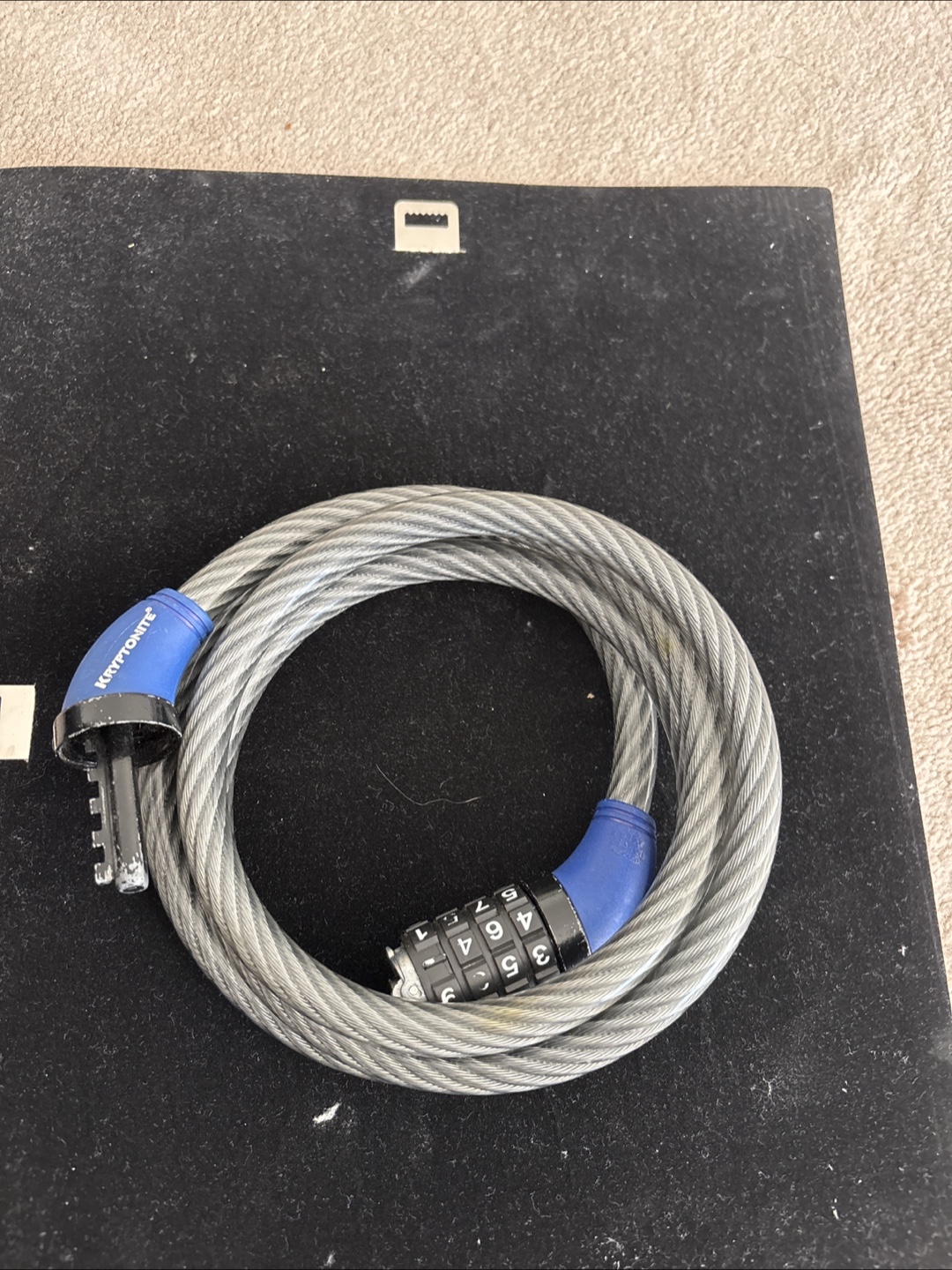 Kryptonite Combination Cable Bike Lock