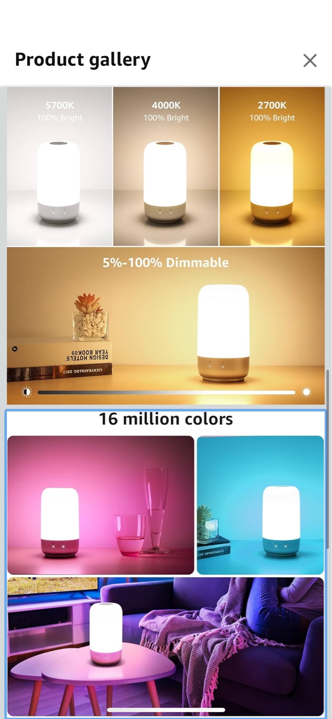 “smart” bedside lamp - photo 2