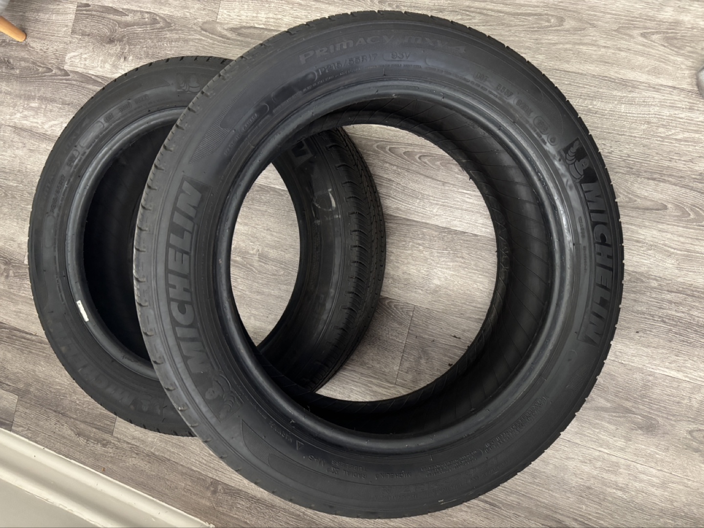 Michelin Primacy MXV4 Tires set of 2