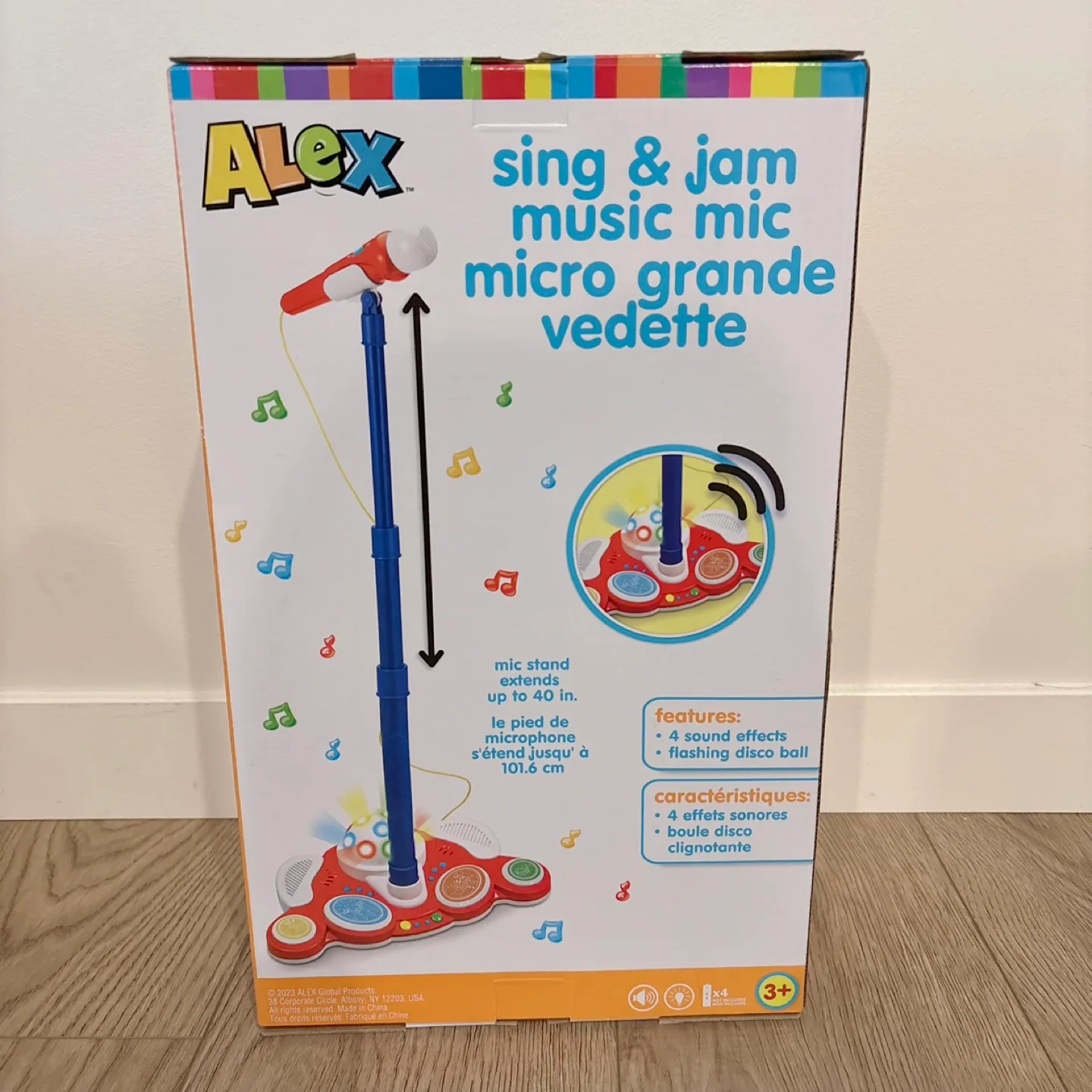 Kids Microphone Karaoke Toy Alex Sing and Jam Music Mix image indicator(2)