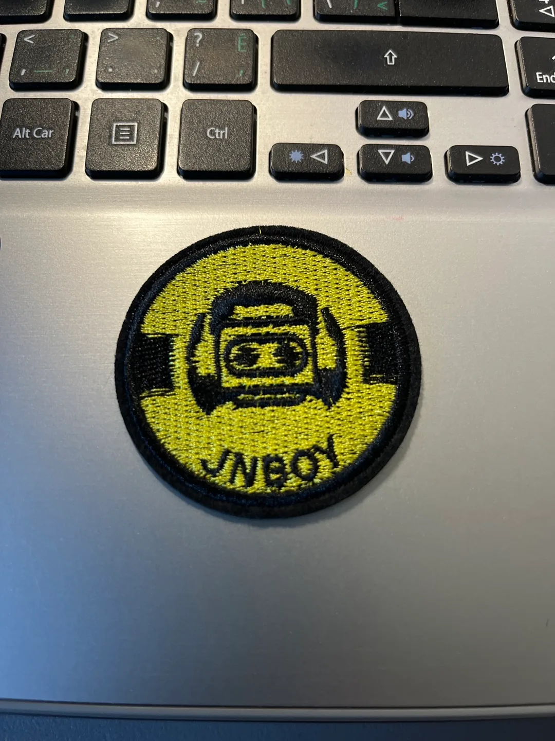 JNBoy embroidered patch thumbnail