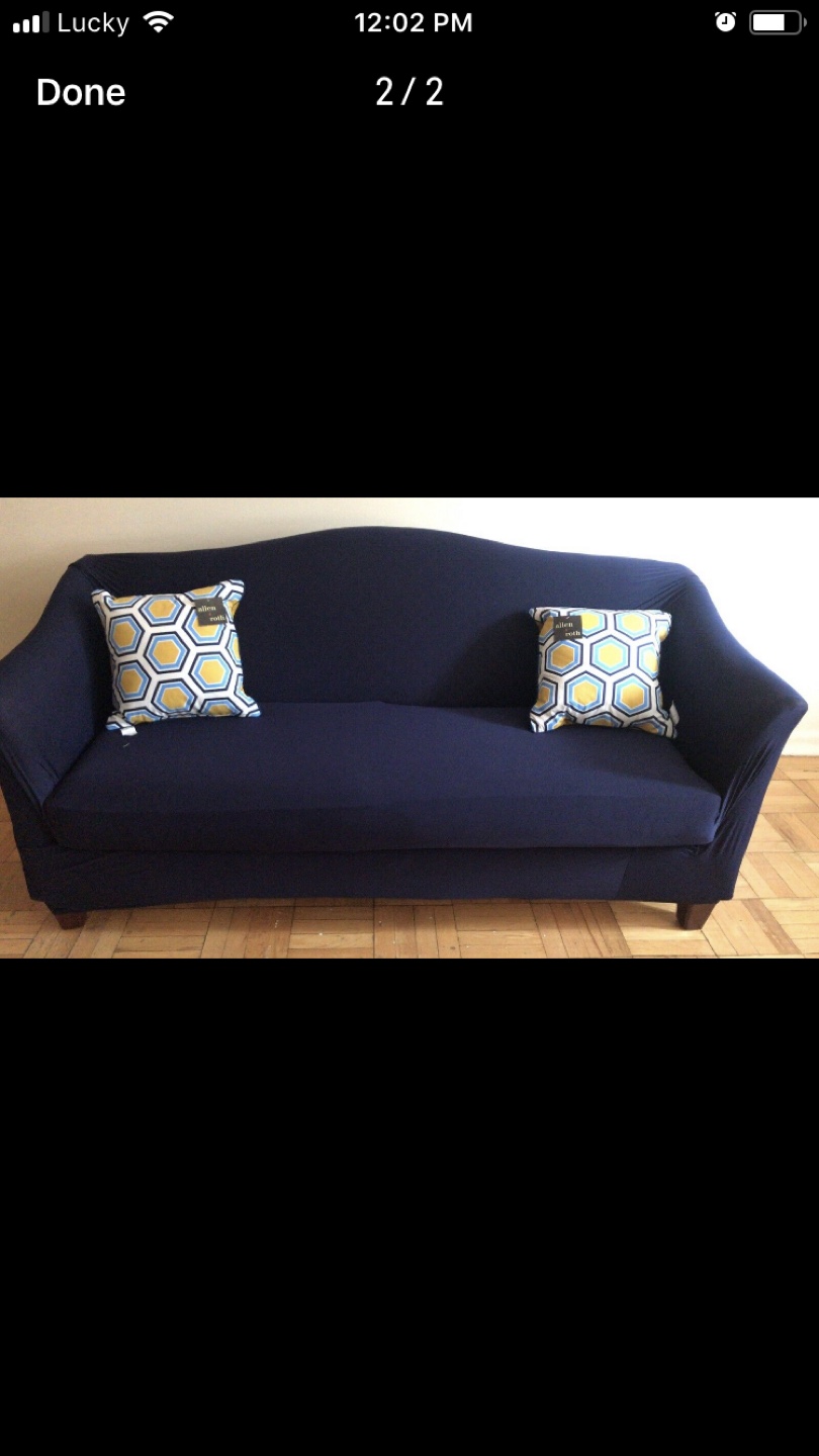 Vintage Sofa 💚- Looks good with a sofa cover - photo 2