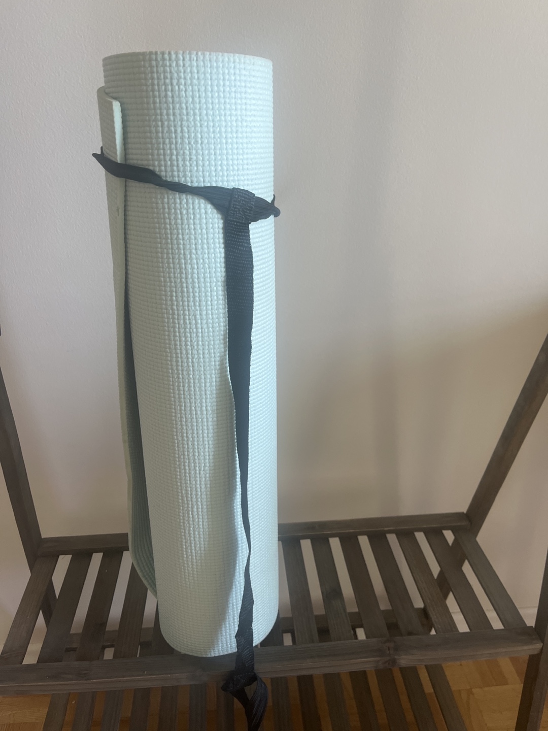 Light Green Yoga Mat with Carry Strap