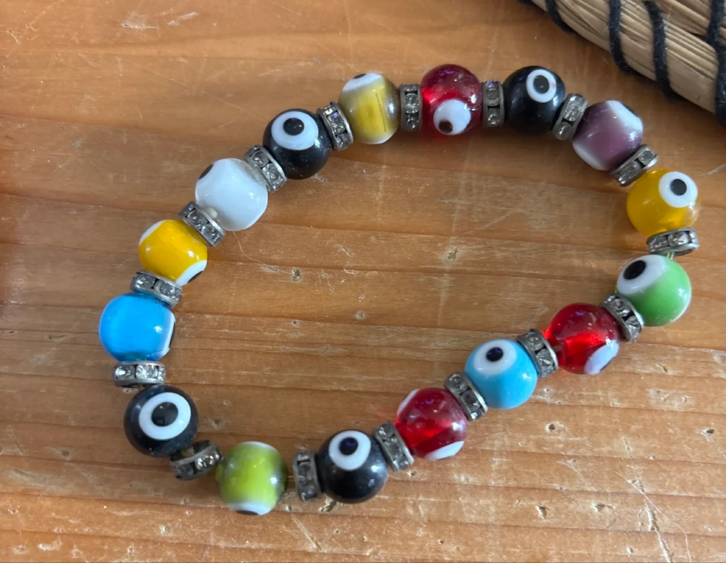 Evil Eye Beaded Bracelet image indicator(2)