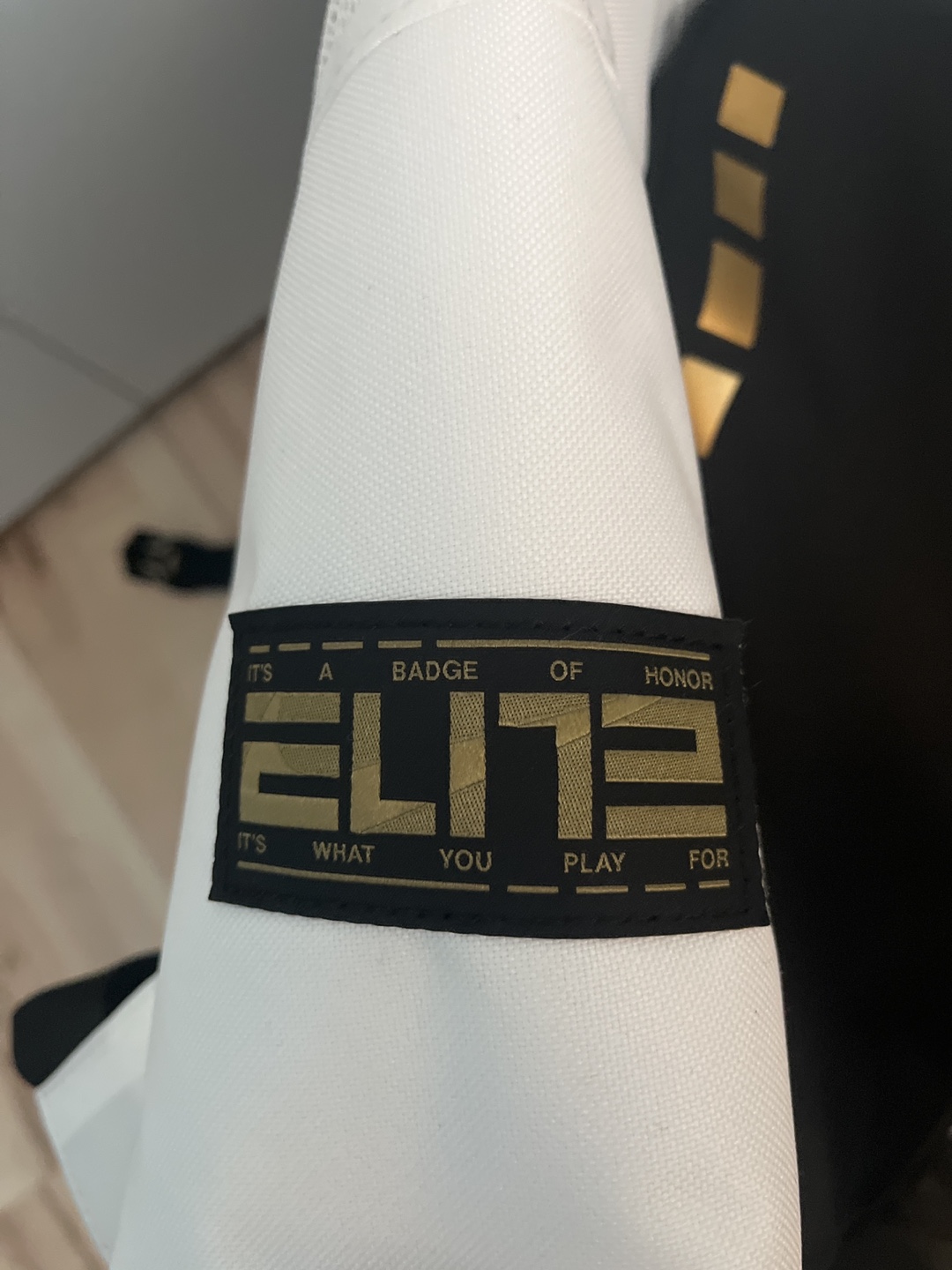 Nike Elite Backpack - White/Black/Gold - 32L - photo 4
