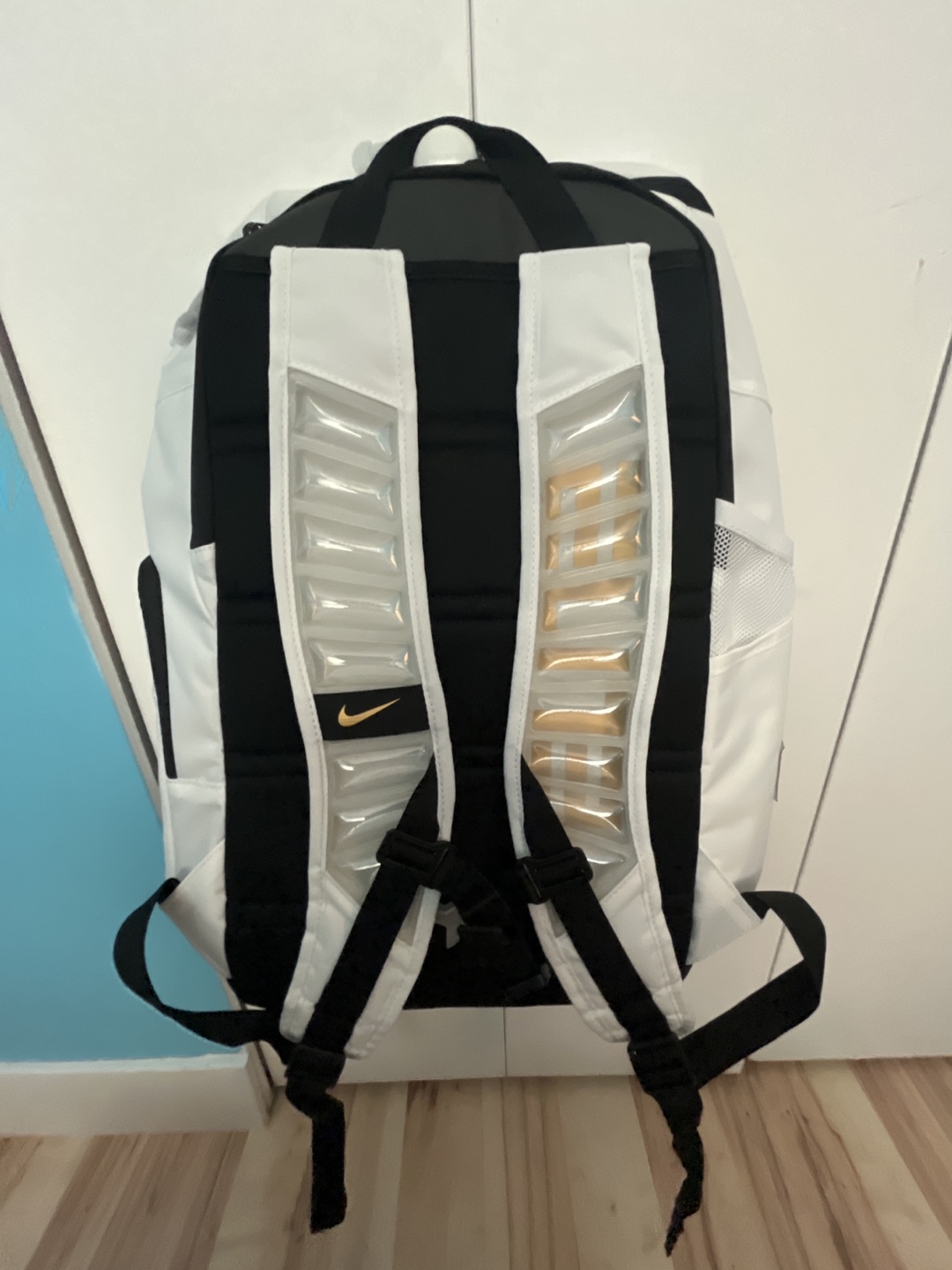 Nike Elite Backpack - White/Black/Gold - 32L - photo 2